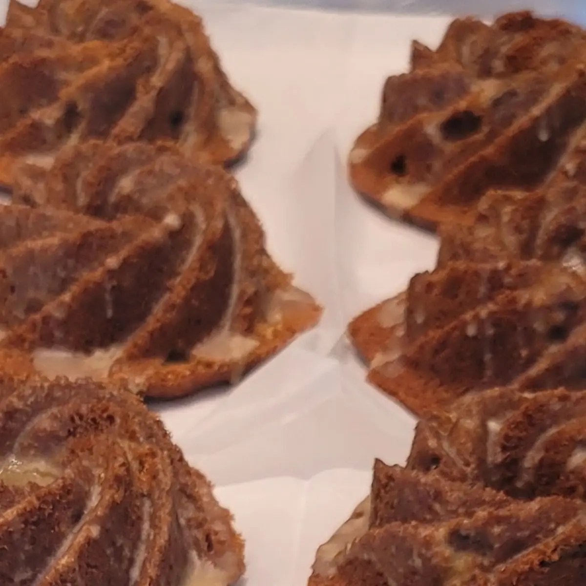 Rum Raisin Mini Bundt Cake