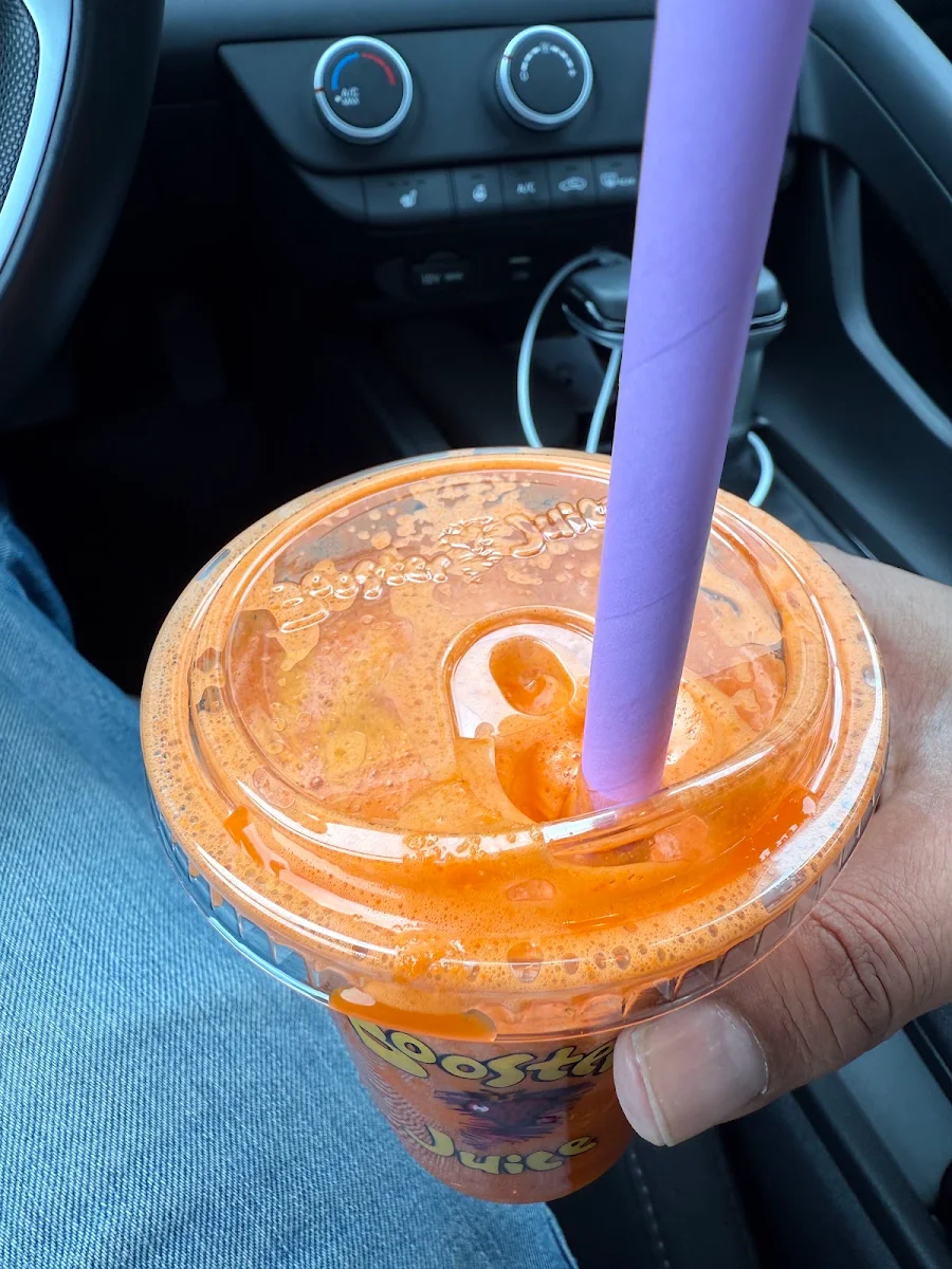 Fresh Carrot Juice, Booster Juice