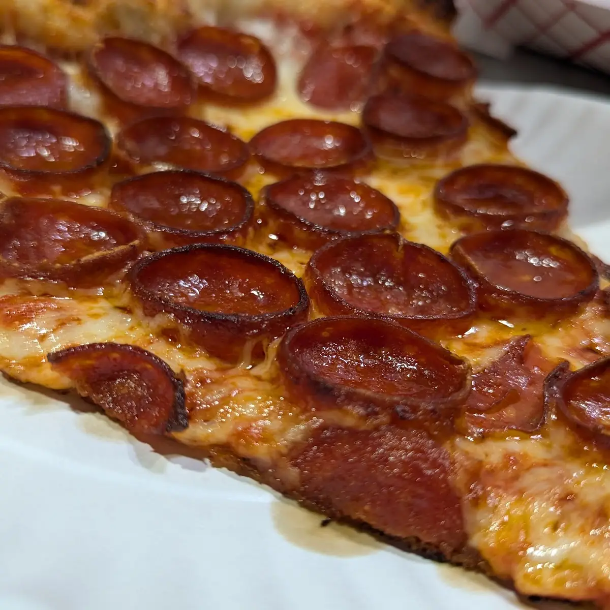 Spicy Pepperoni Pizza Slice