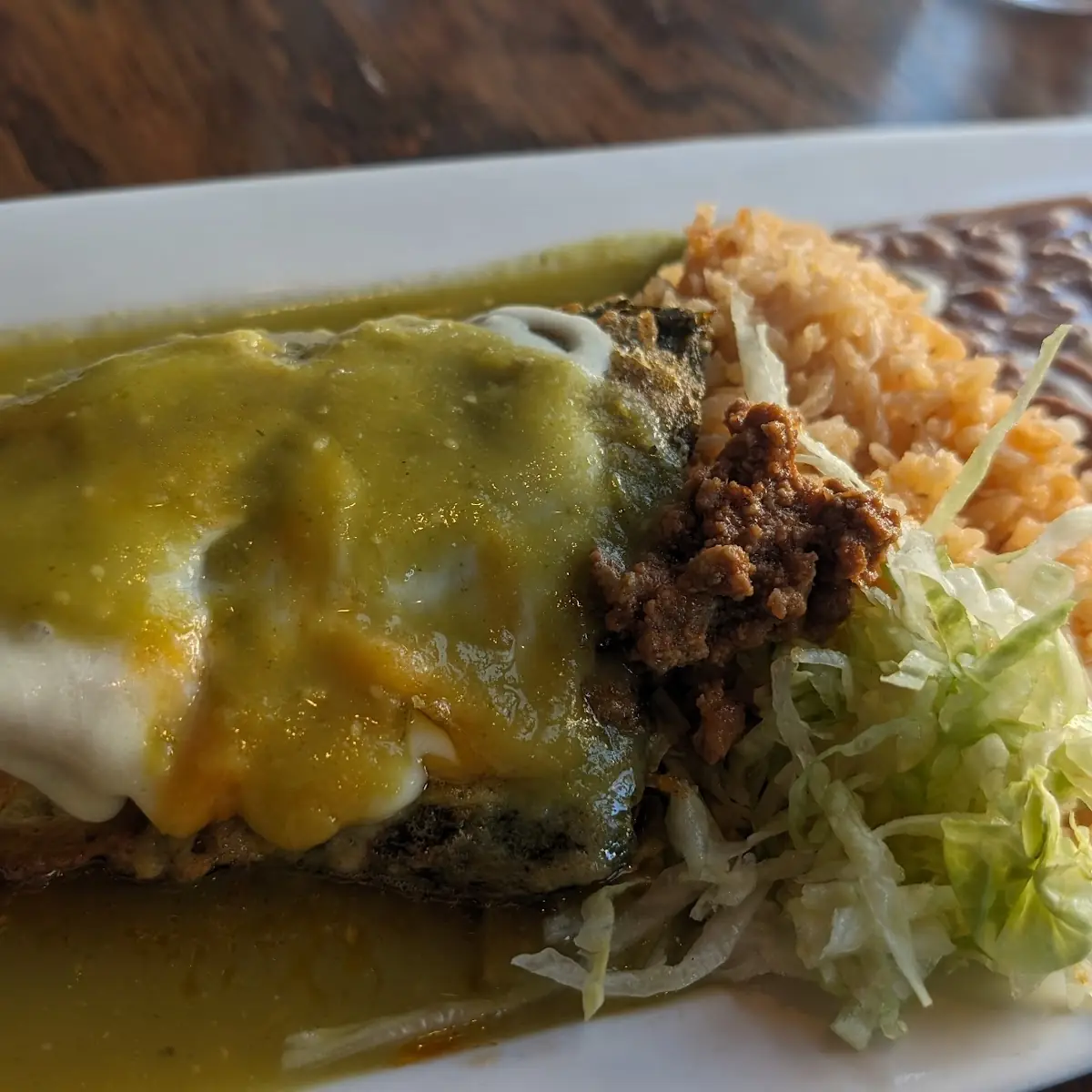Chile Relleno Beef