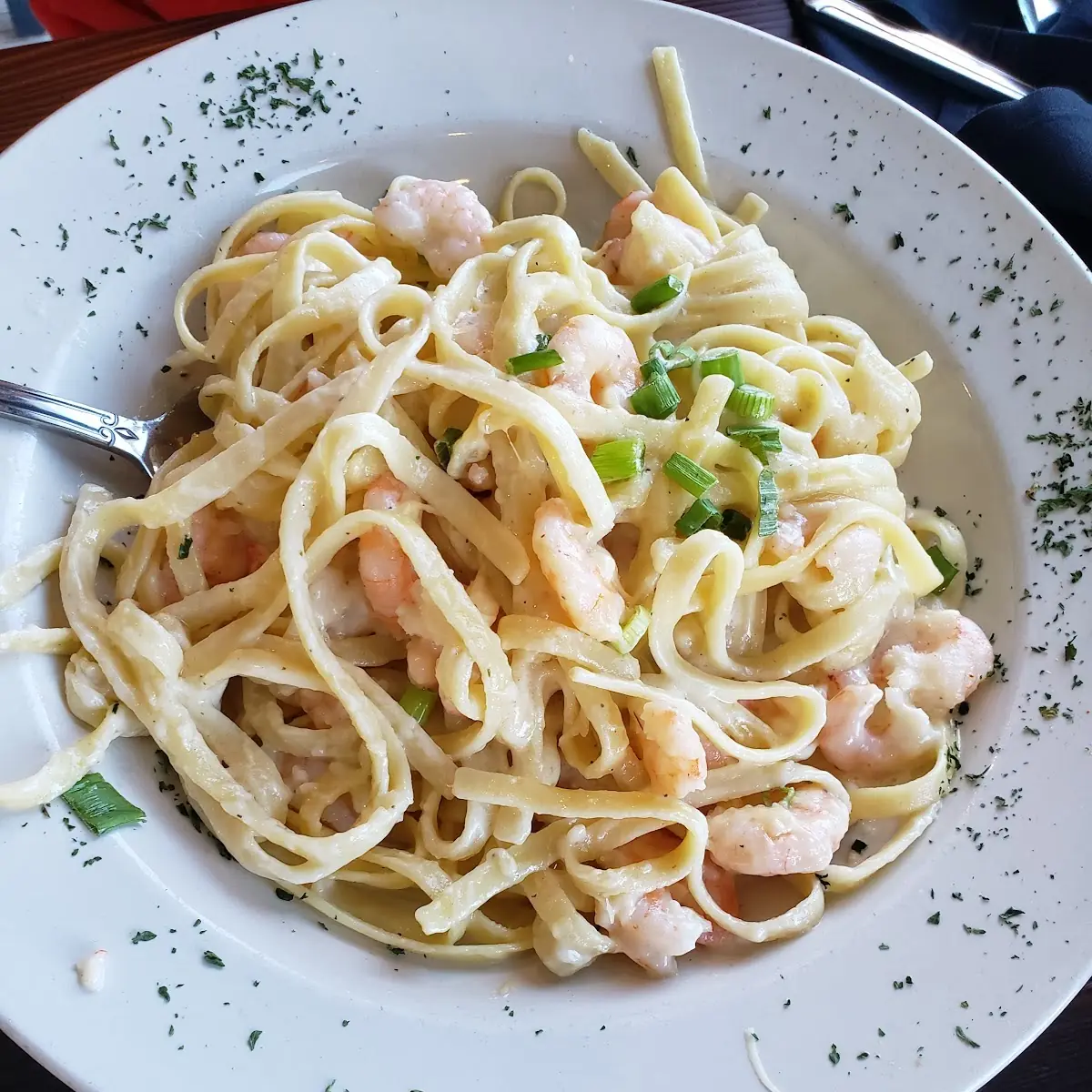 Shrimp Alfredo