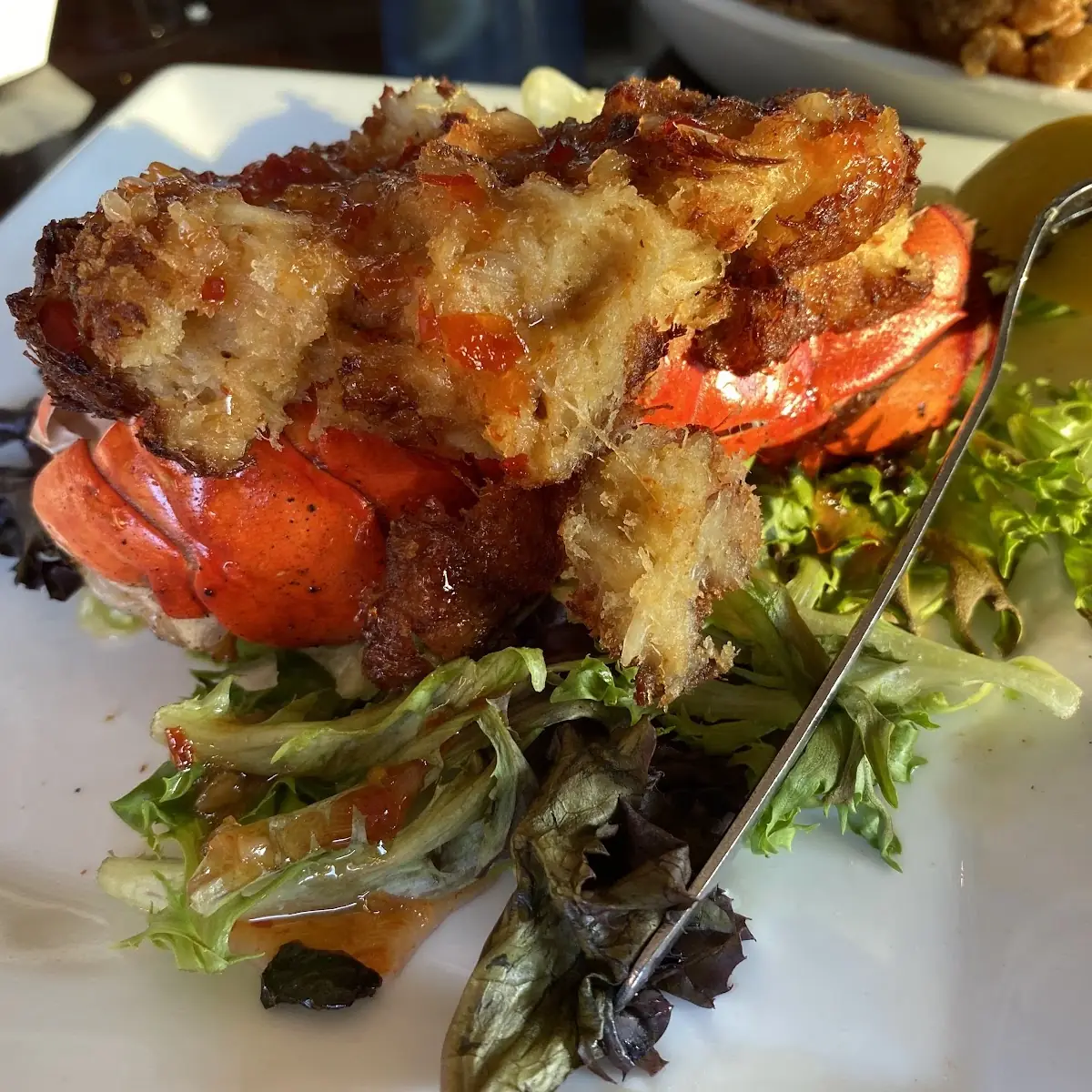 Stuffed Lobster Tail