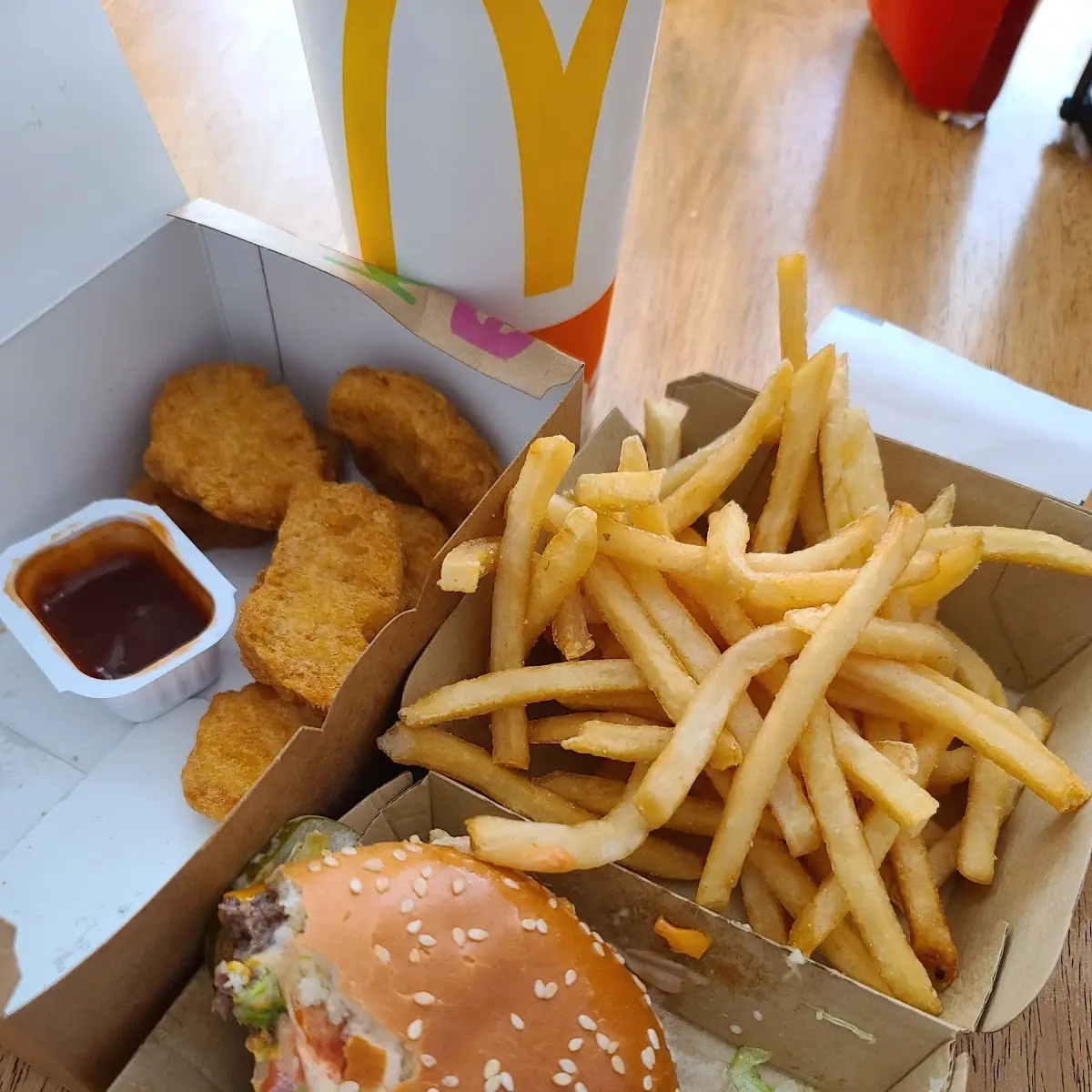 Combo Quarter Pounder and Chicken Nuggets