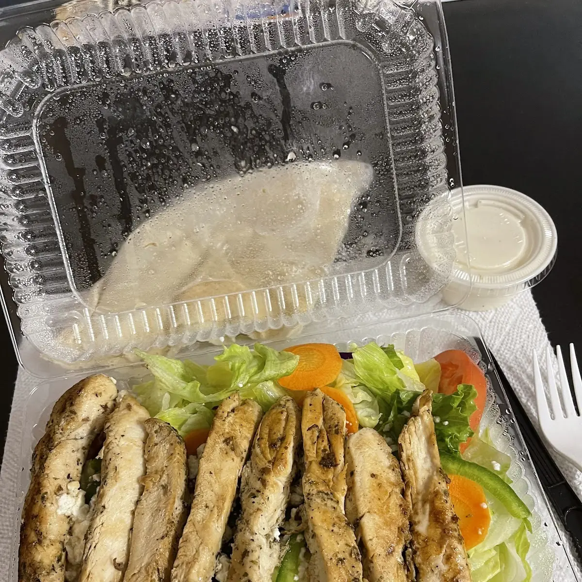 Greek Salad with Grilled Chicken