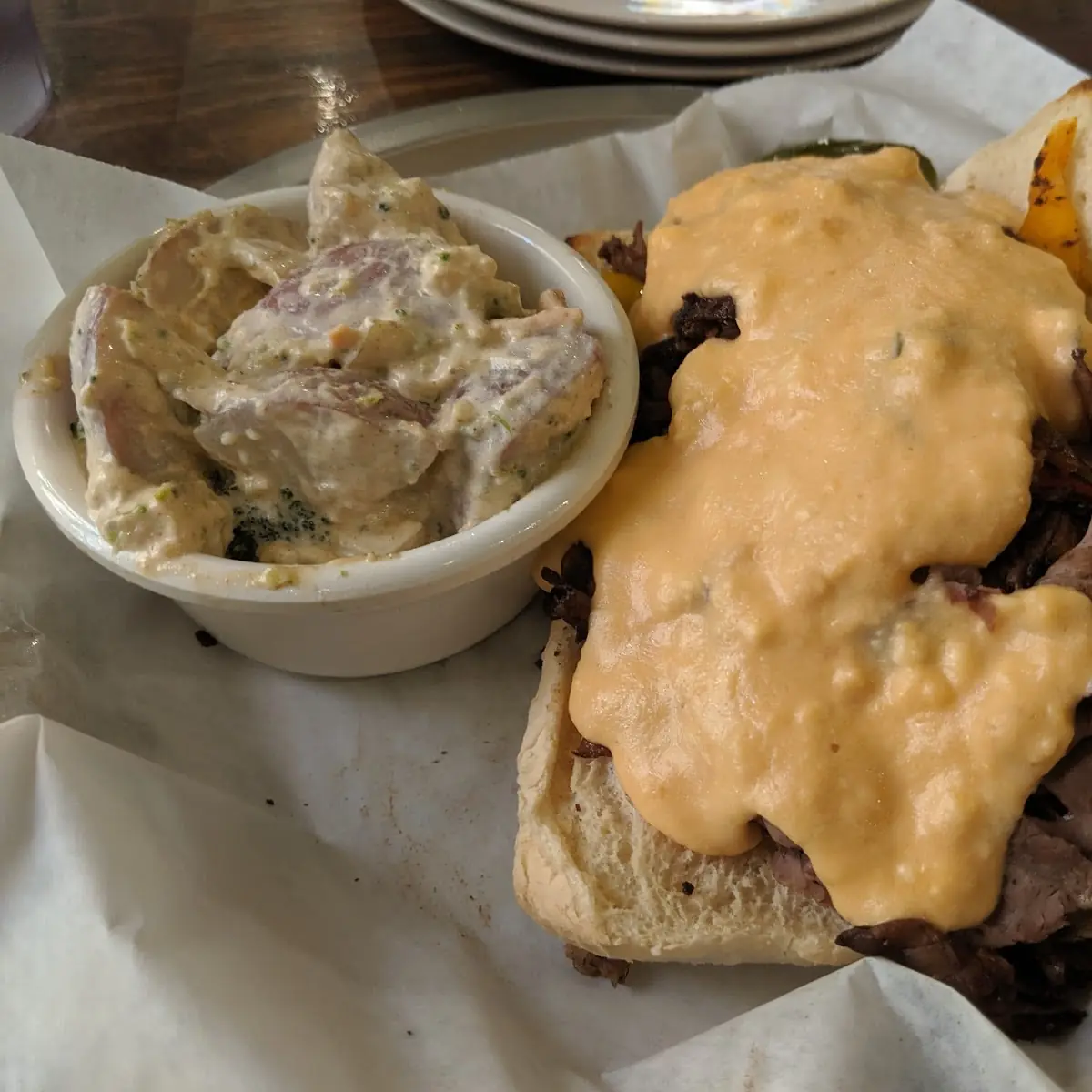 Philly Cheese Steak Sandwich