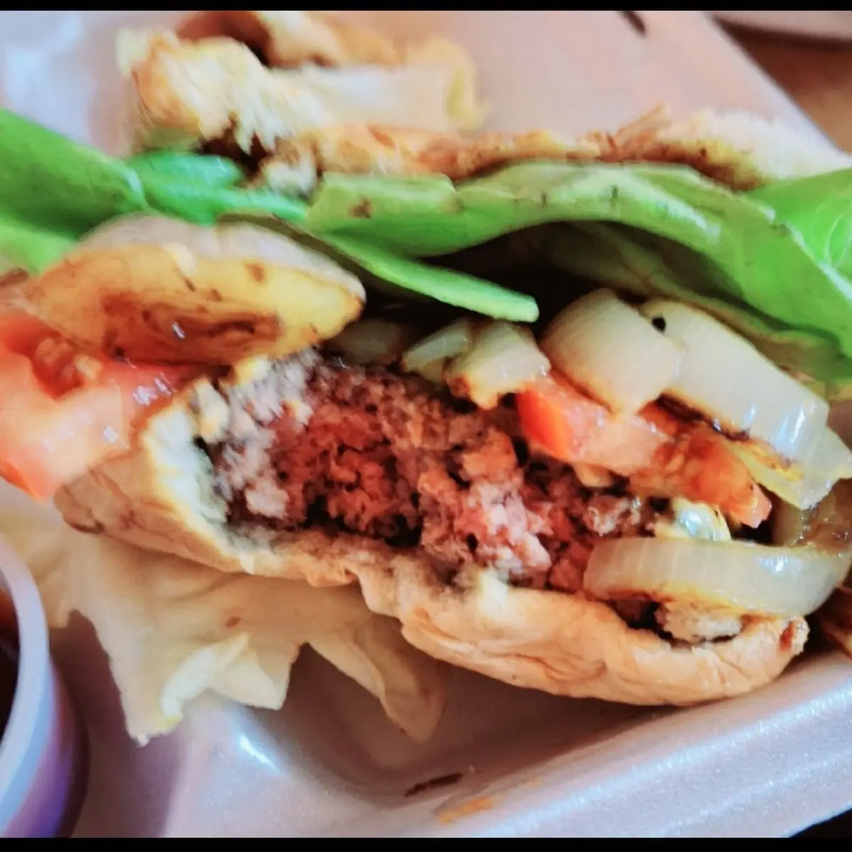 Char Grilled Cheese Burger W