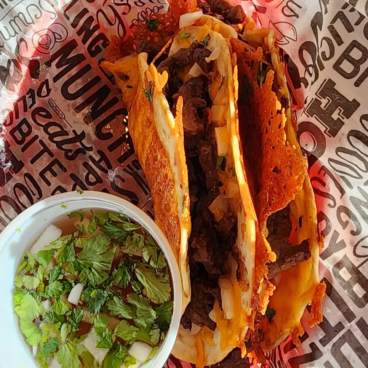 Chicken Pho Taco