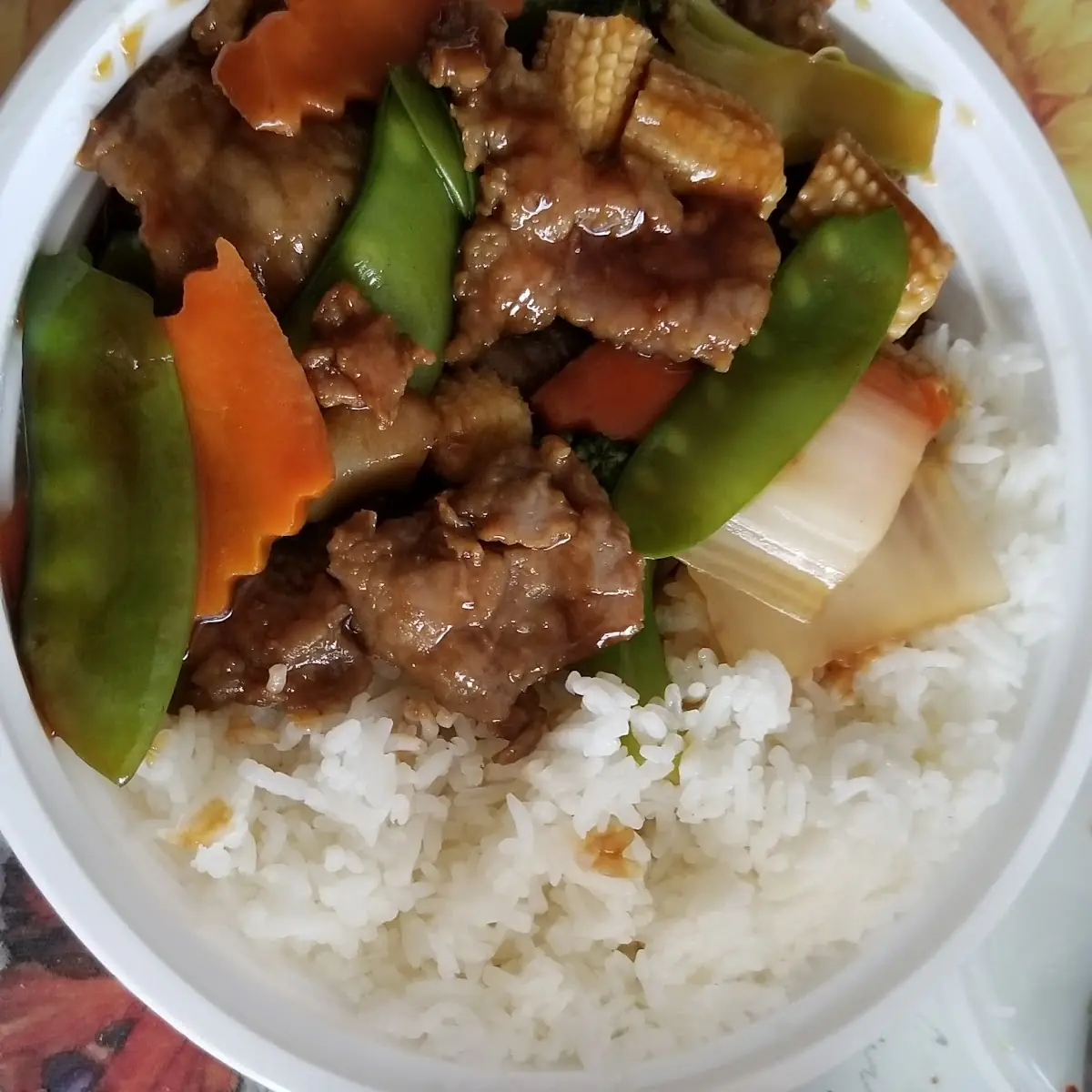 Beef with Mix Vegetable