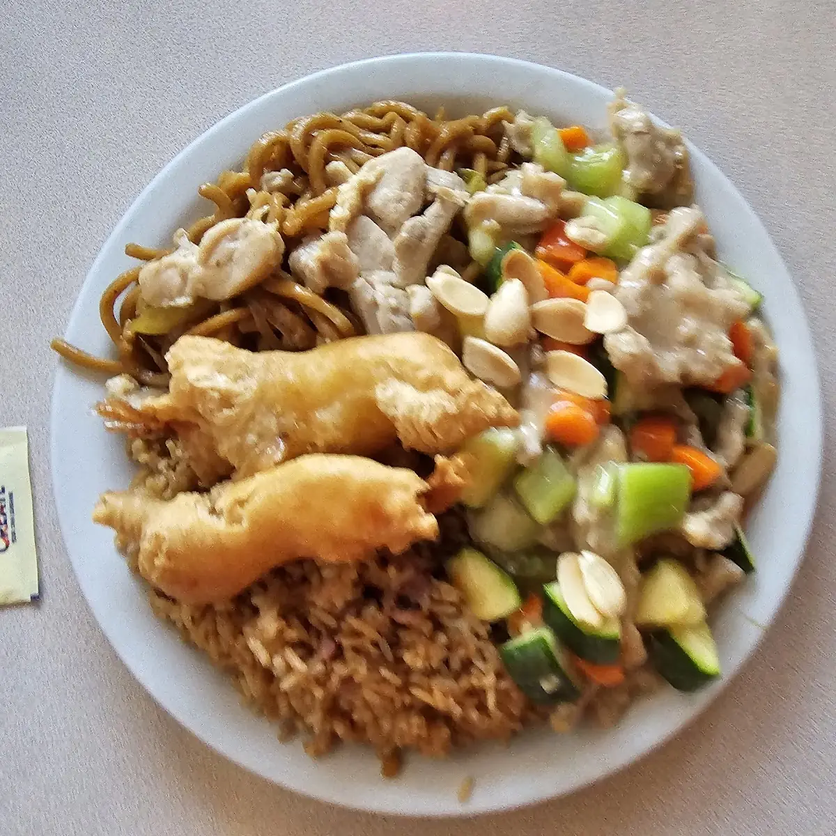 Almond Chicken Chop Suey