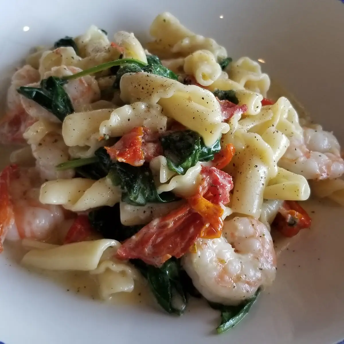 Wild Caught Shrimp and Garganelli Pasta