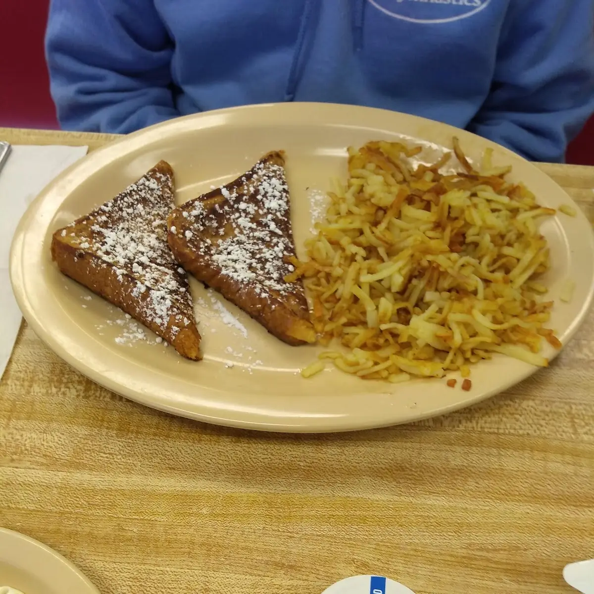 French Toast and Hash Browns