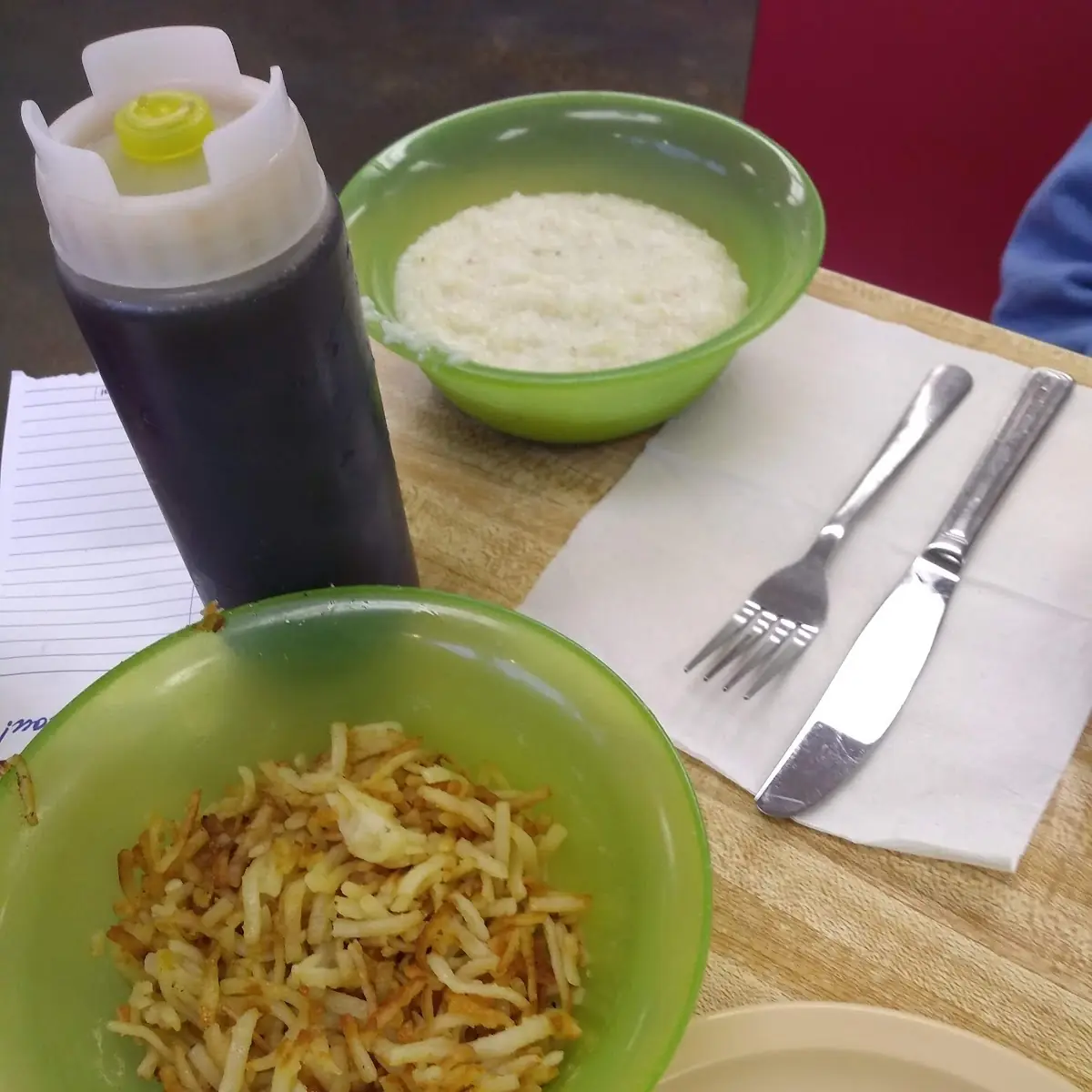 Hash Browns Grits Eggs
