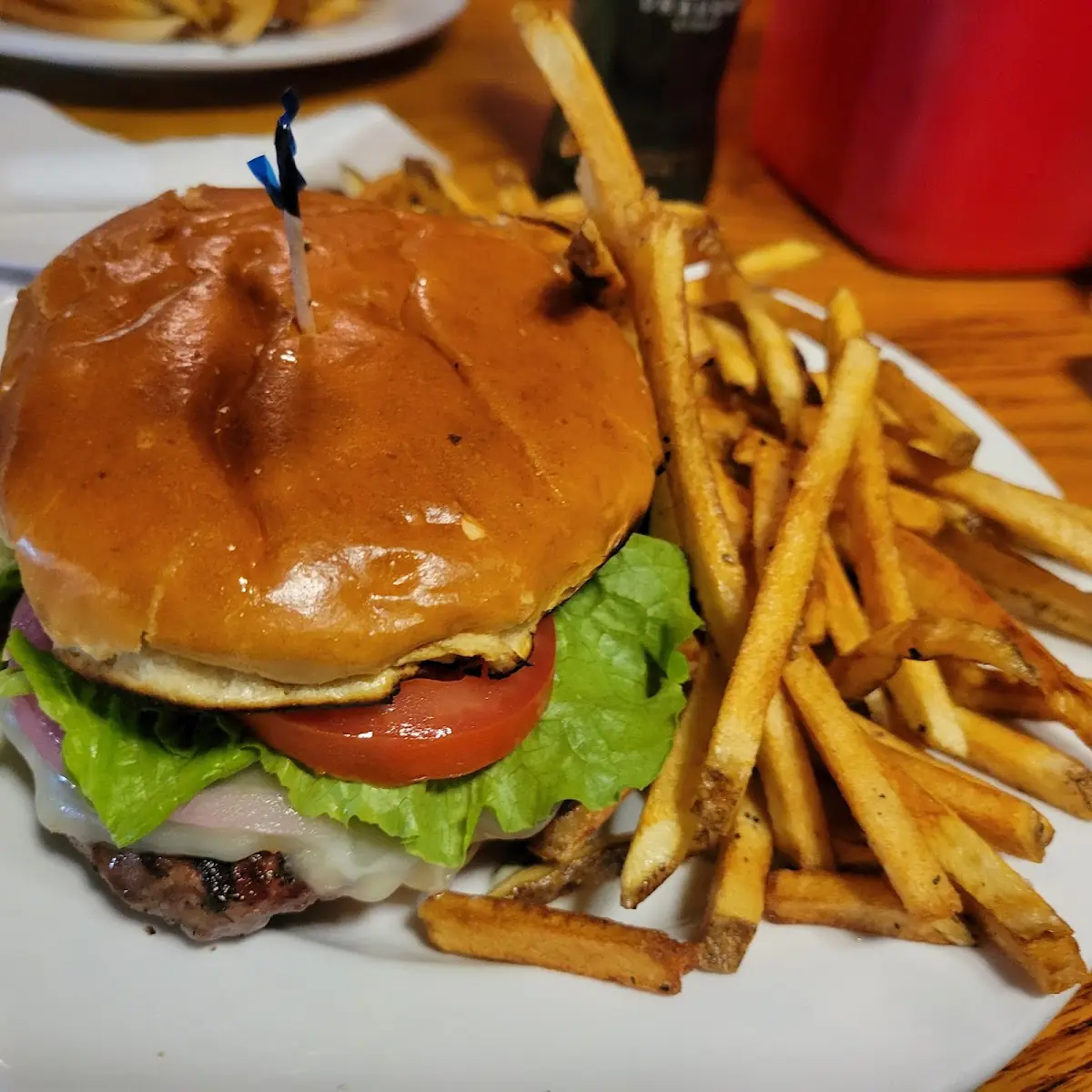 Double Cheeseburger with Fries