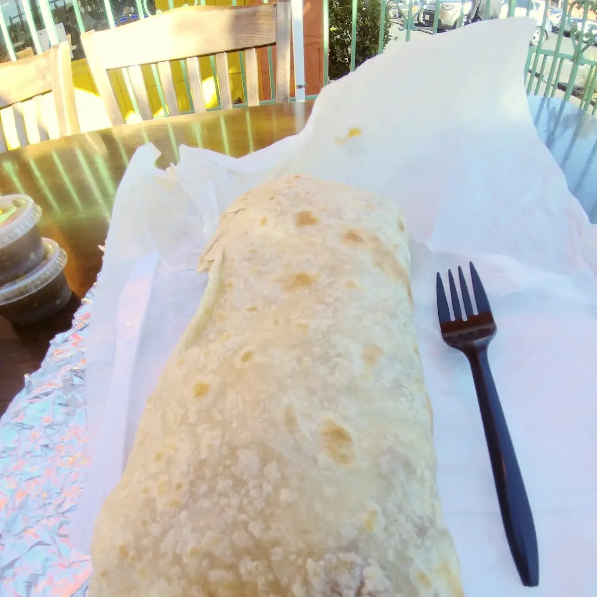 Surf and Turf Burrito