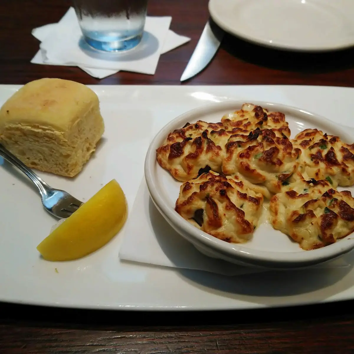 Crab and Cream Cheese Stuffed Mushrooms