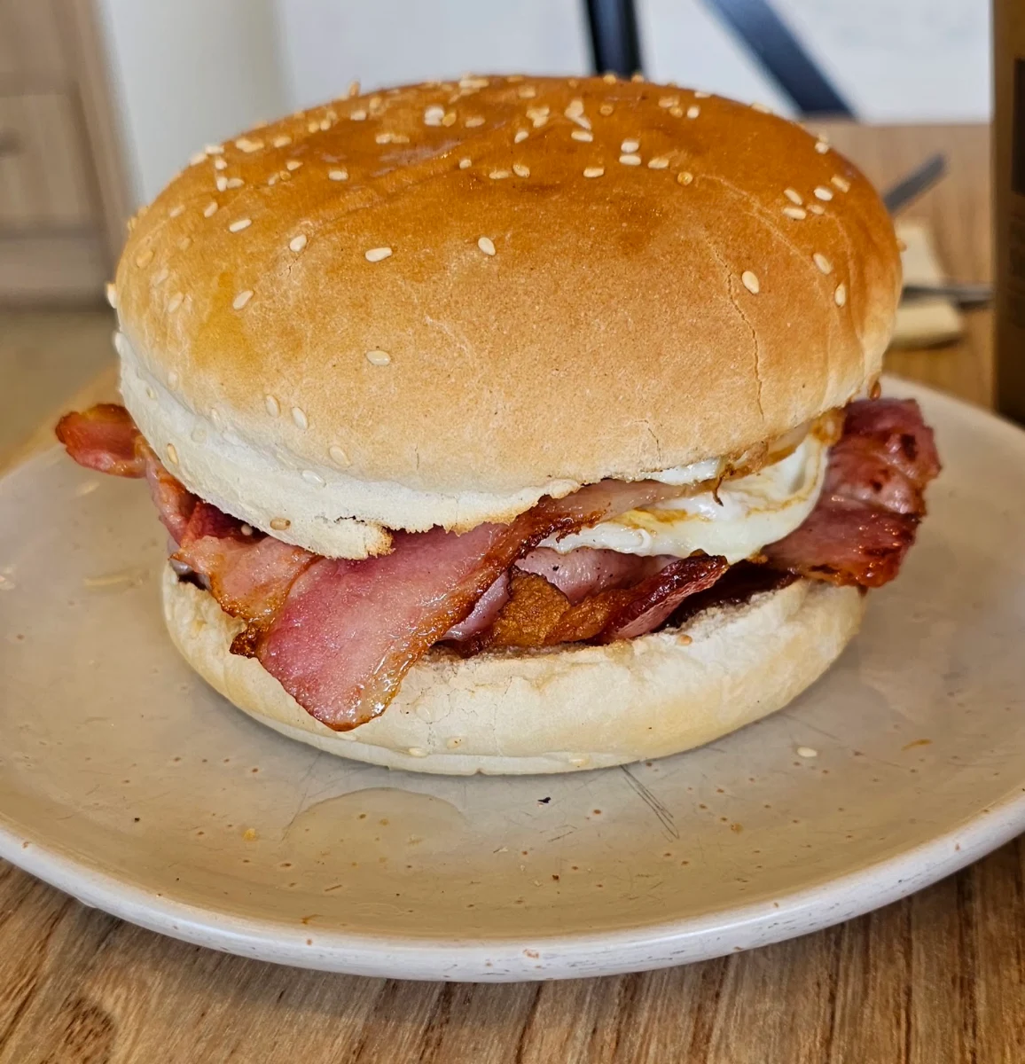 Bacon and Egg Roll