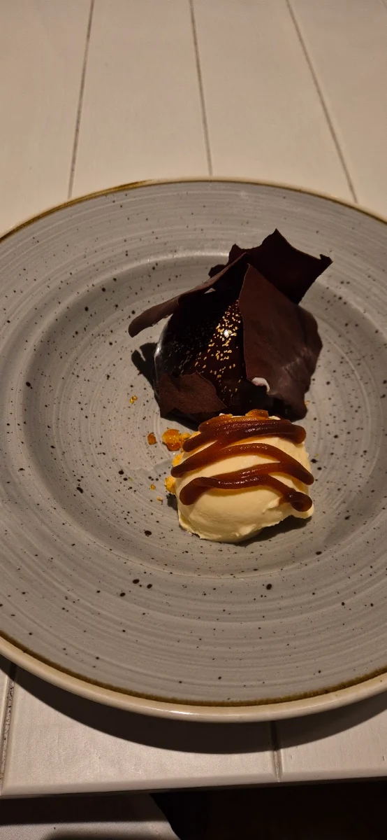 Chocolate Mousse Dome, ABODE Bistro. Bar