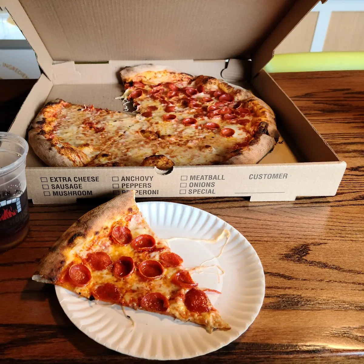 Pepperoni and Cheese Pizza