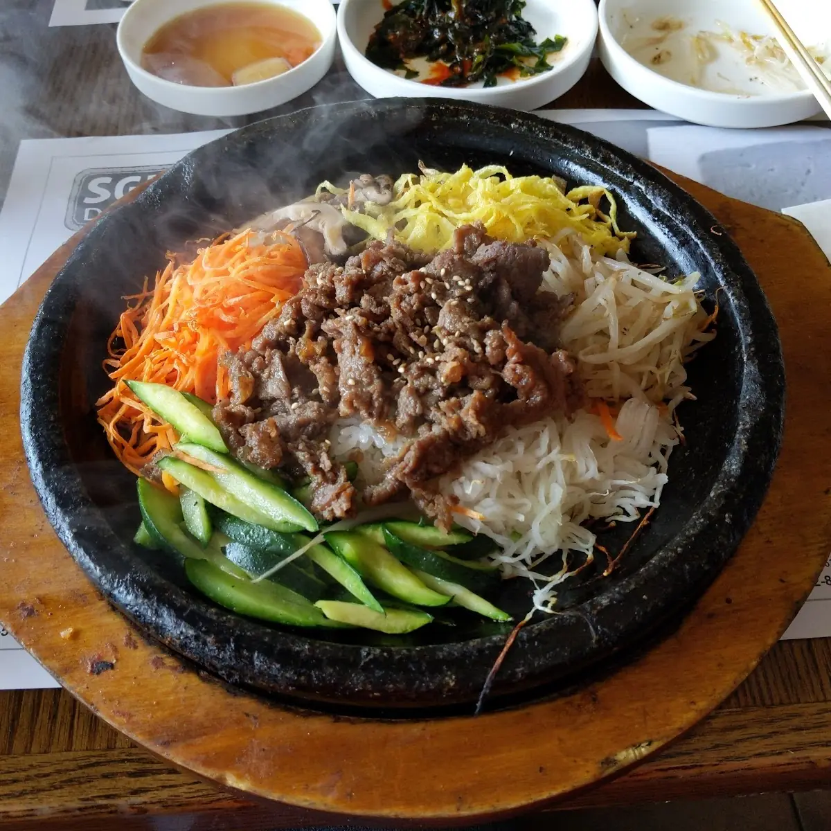 Beef Hot Stone Bibimbap