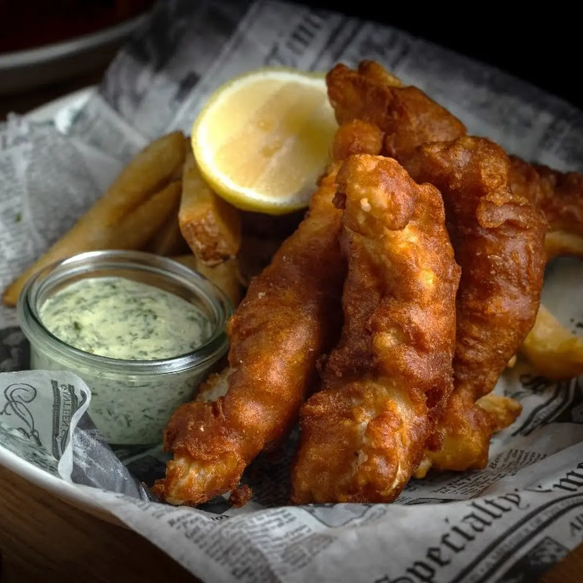 Battered Fish & Chips