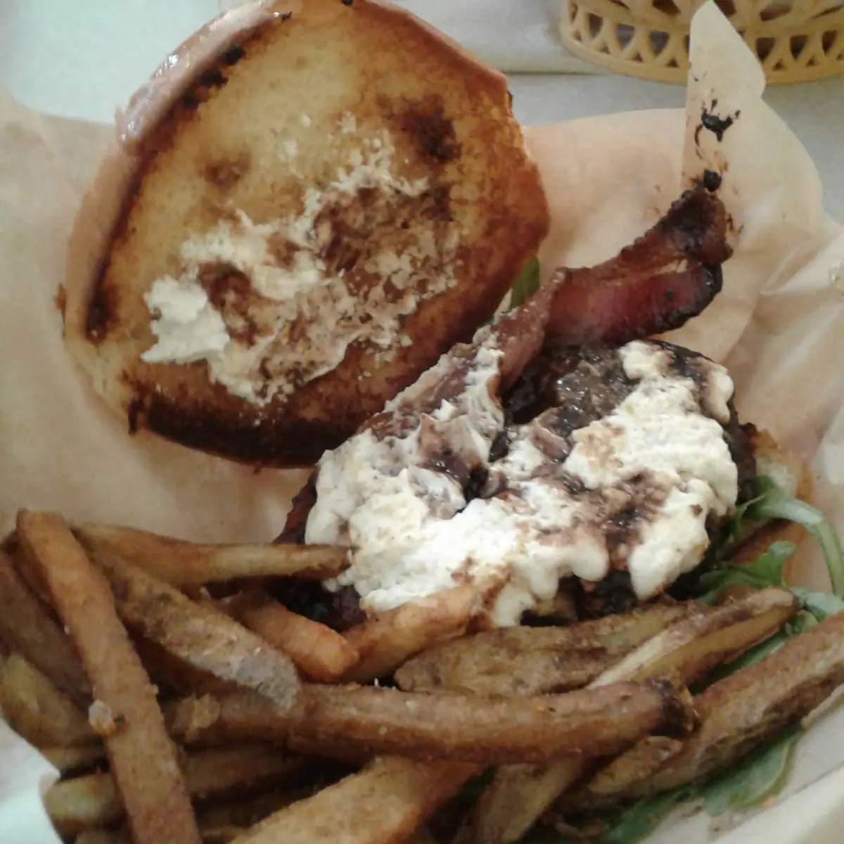 The North Beach Mushroom Burger