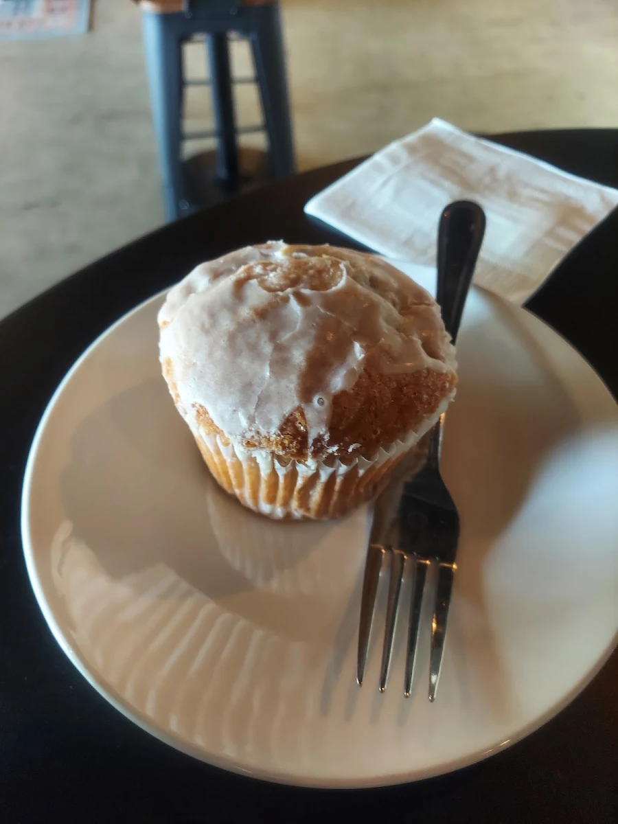 White Chocolate Raspberry Muffin