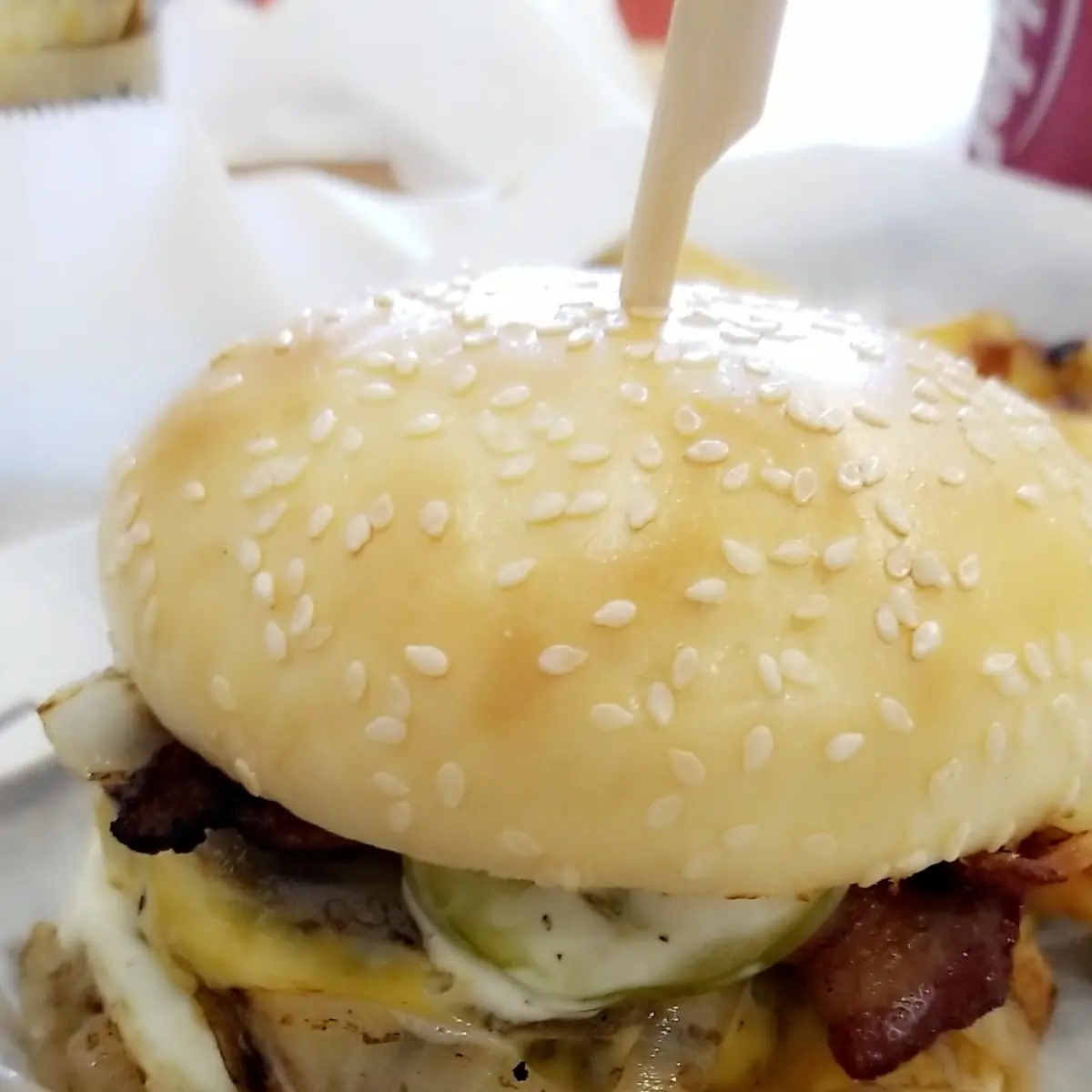 Juicy Lucy Burger