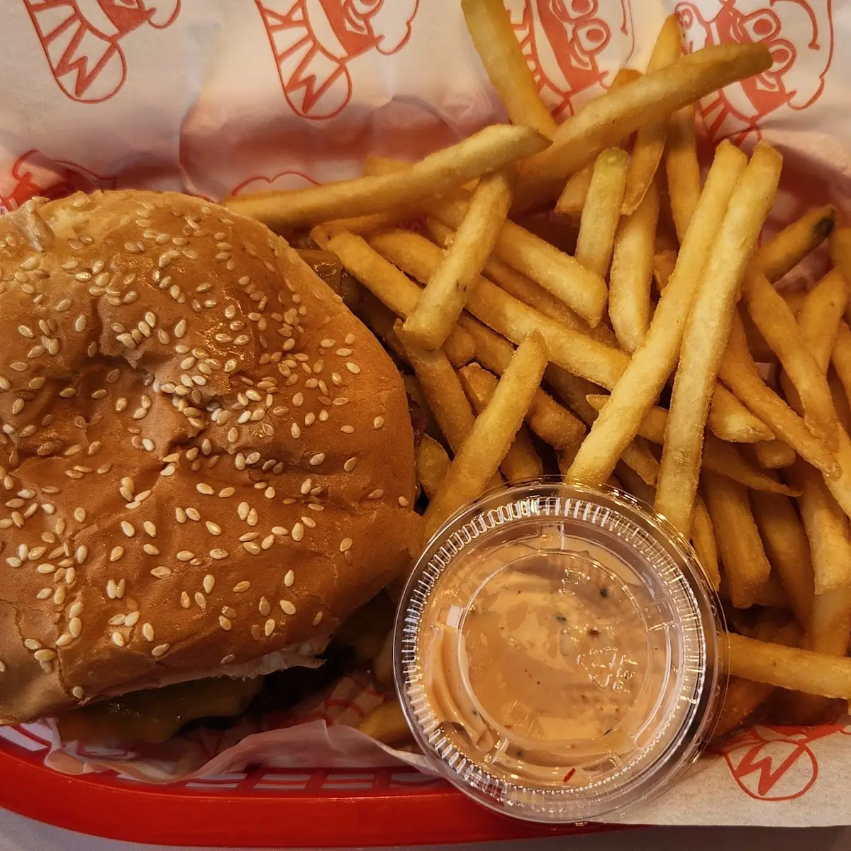 Bacon Cheeseburger Basket