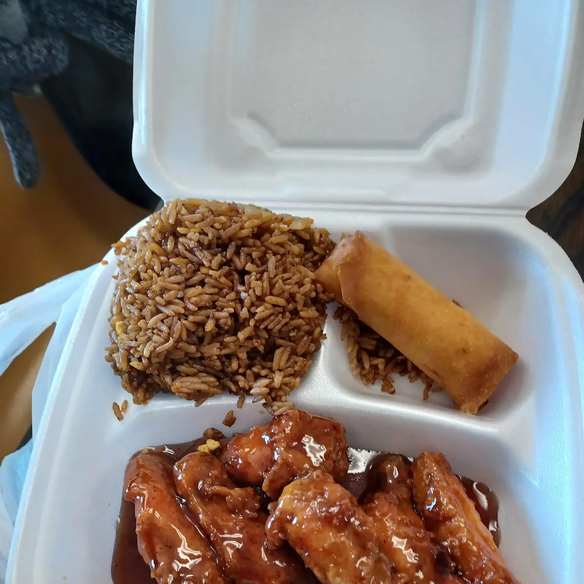Hot Braised Chicken Combination Plate