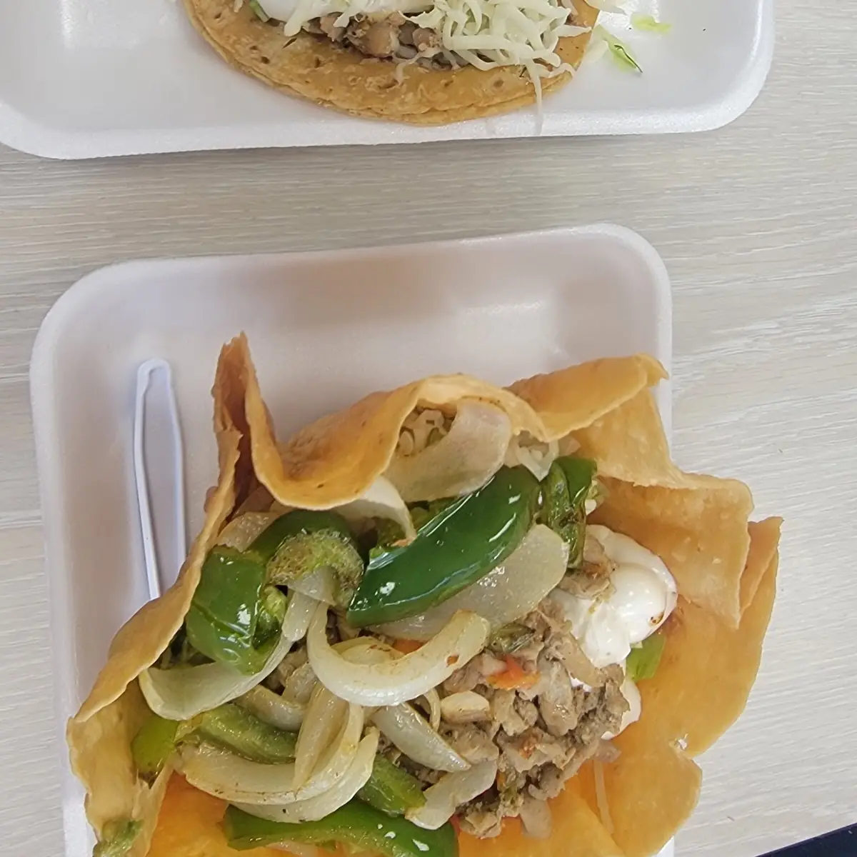 Chicken Taco Salad and Chicken Tacos