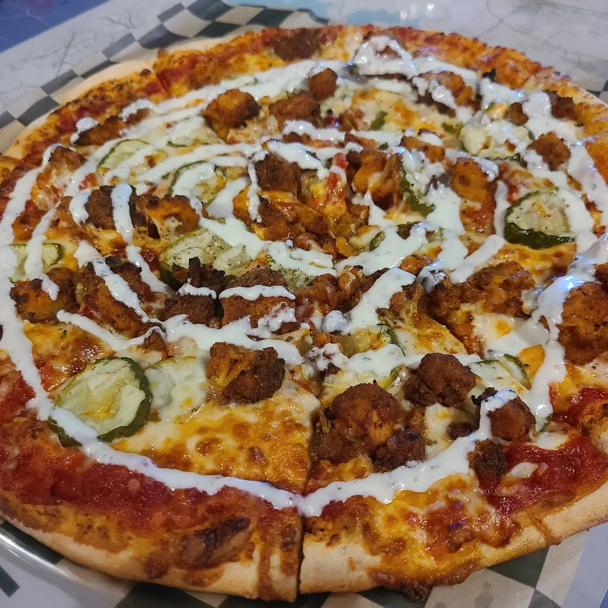 Buffalo Chicken Pizza