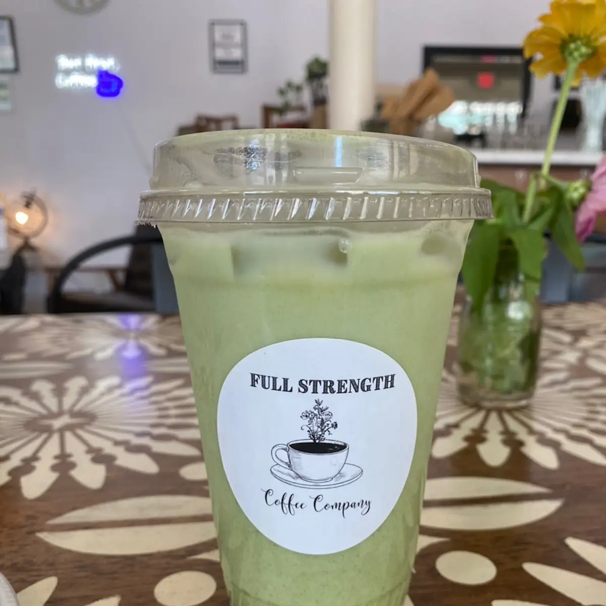 Iced Matcha Latte