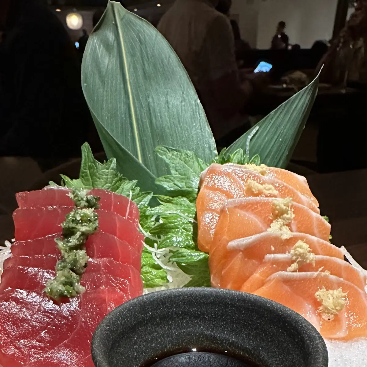 Bluefin Tuna Sashimi with Wasabi
