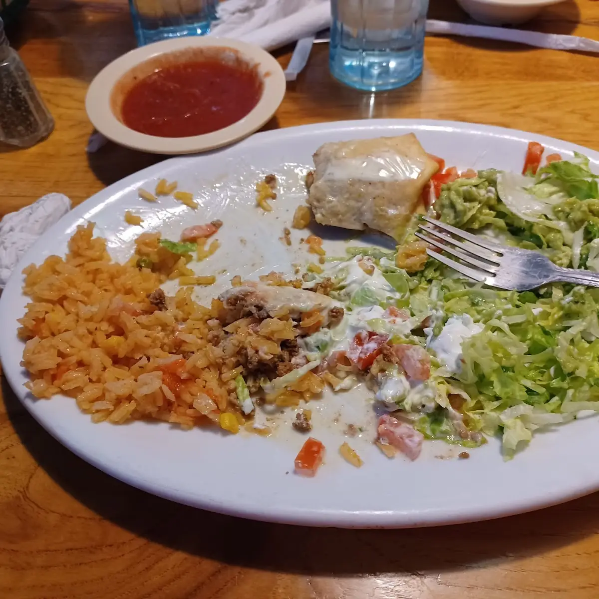 Ground Beef Chimichanga Dinner