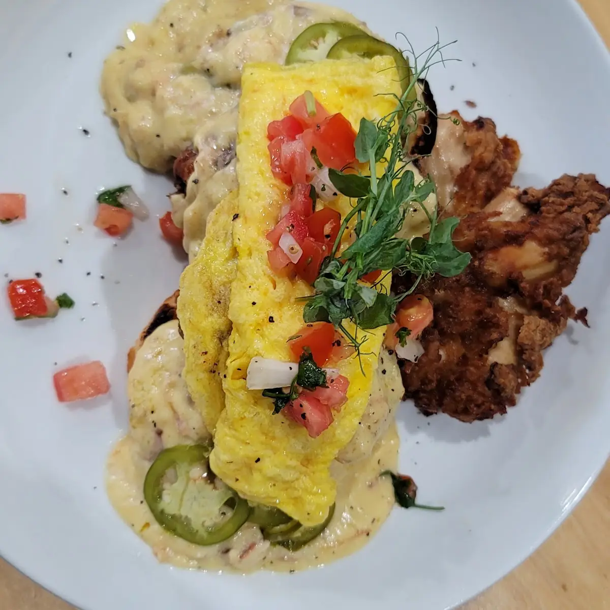 Biscuit and Gravy Half Order
