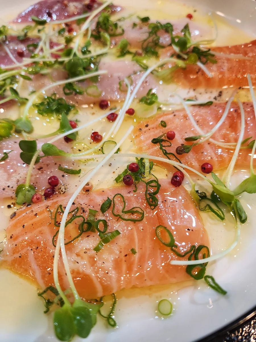 Assorted Sashimi Carpaccio