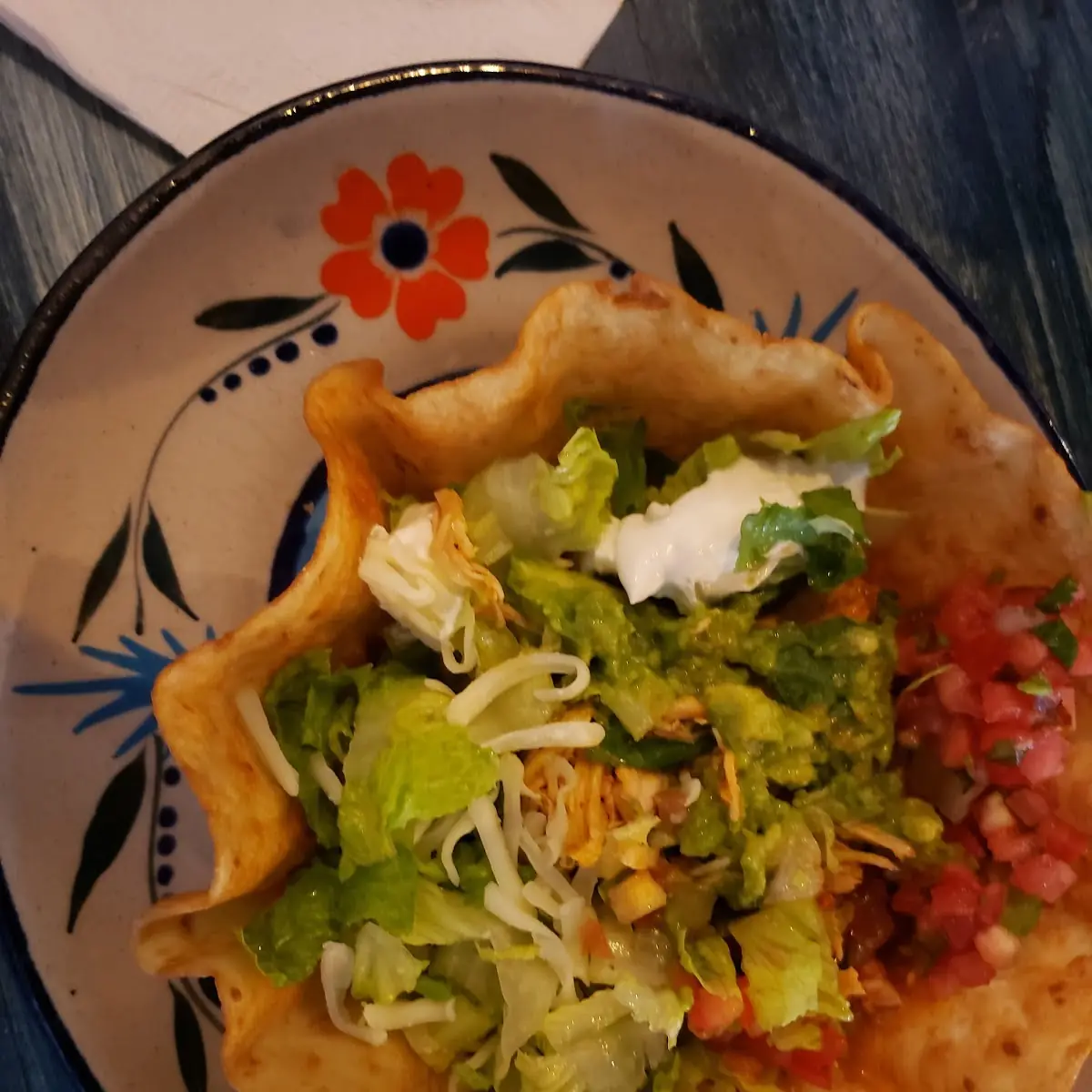 Taco Salad with Chicken