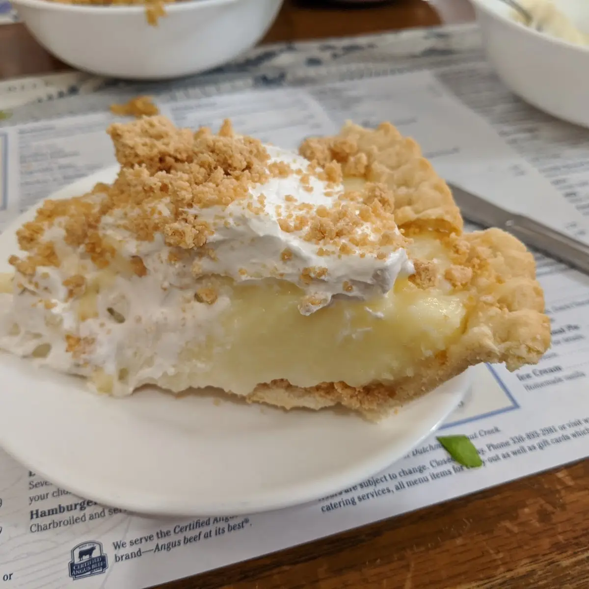 Lemon Meringue Pie-Slice