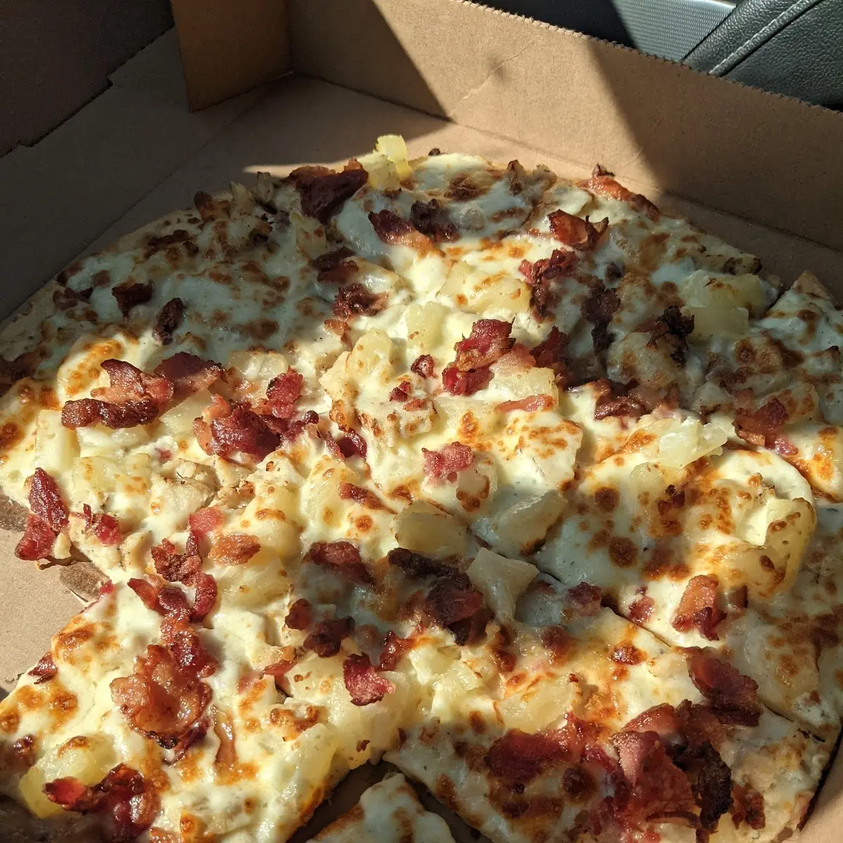 Chicken Bacon Ranch Pizza