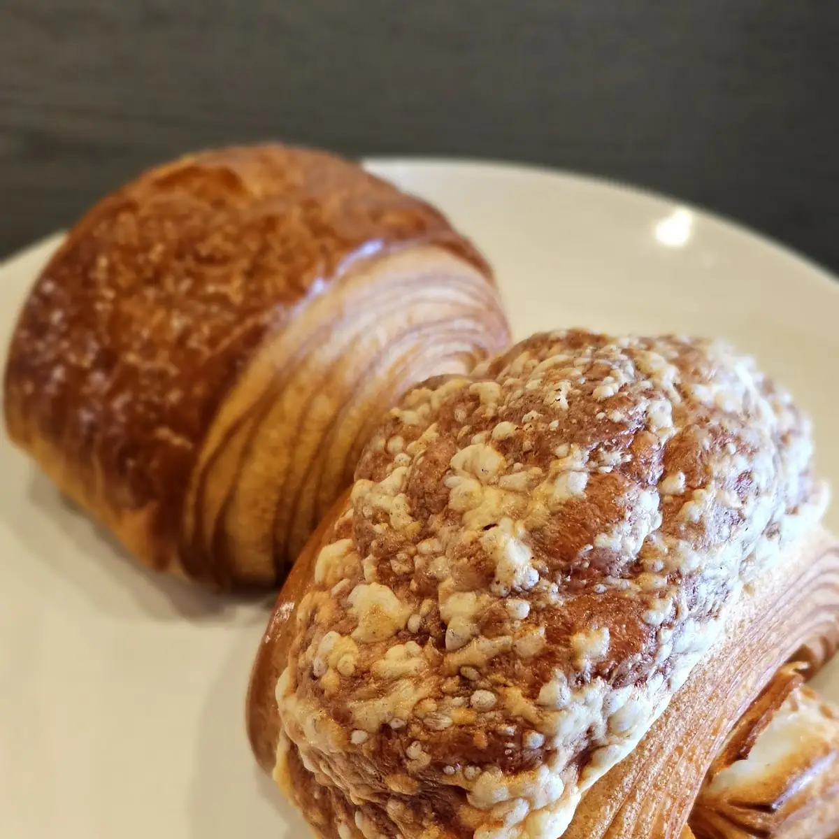Almond Croissant or Brioche