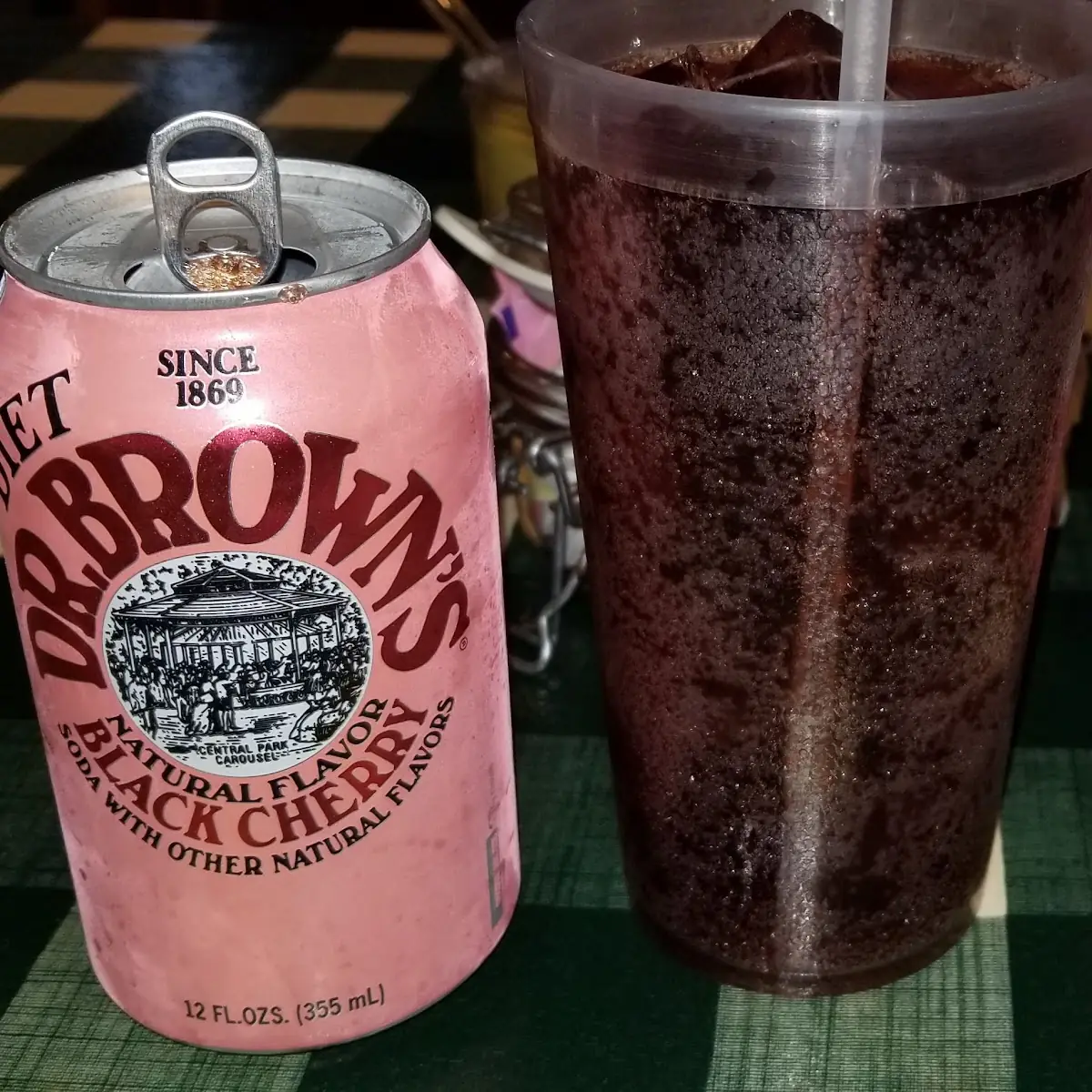 Dr Browns Diet Black Cherry Pop