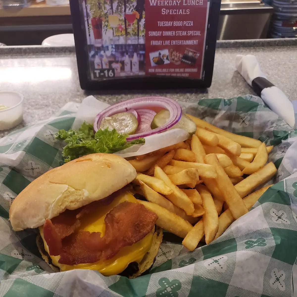 Bacon Cheese Burger
