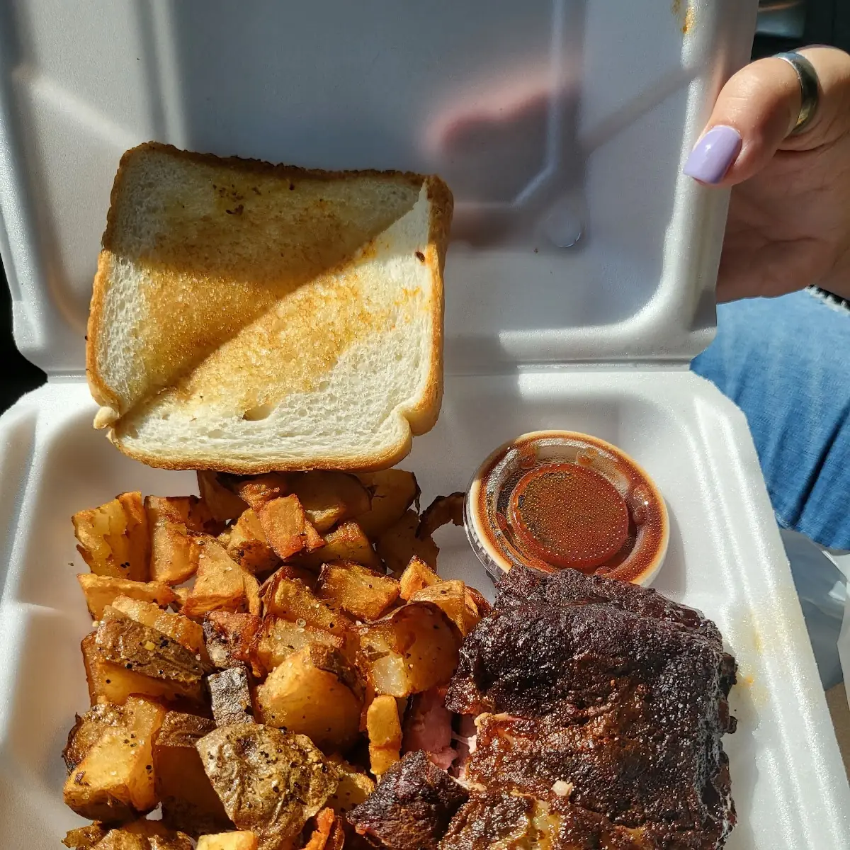Dinner- Brisket Burnt End