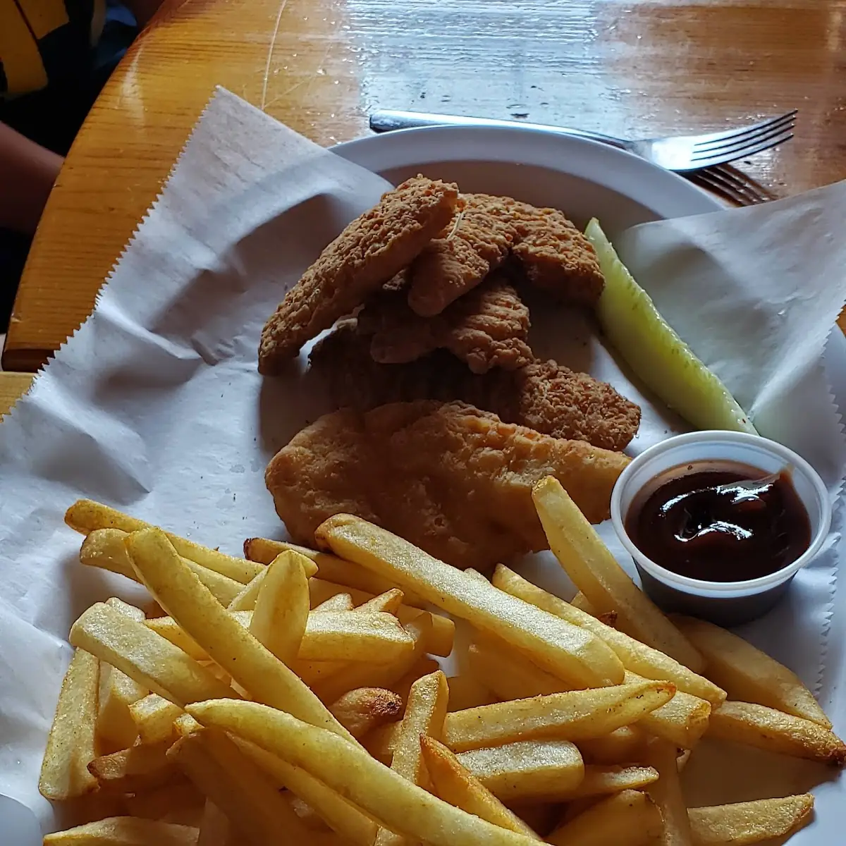 Chicken Tenders and Fries
