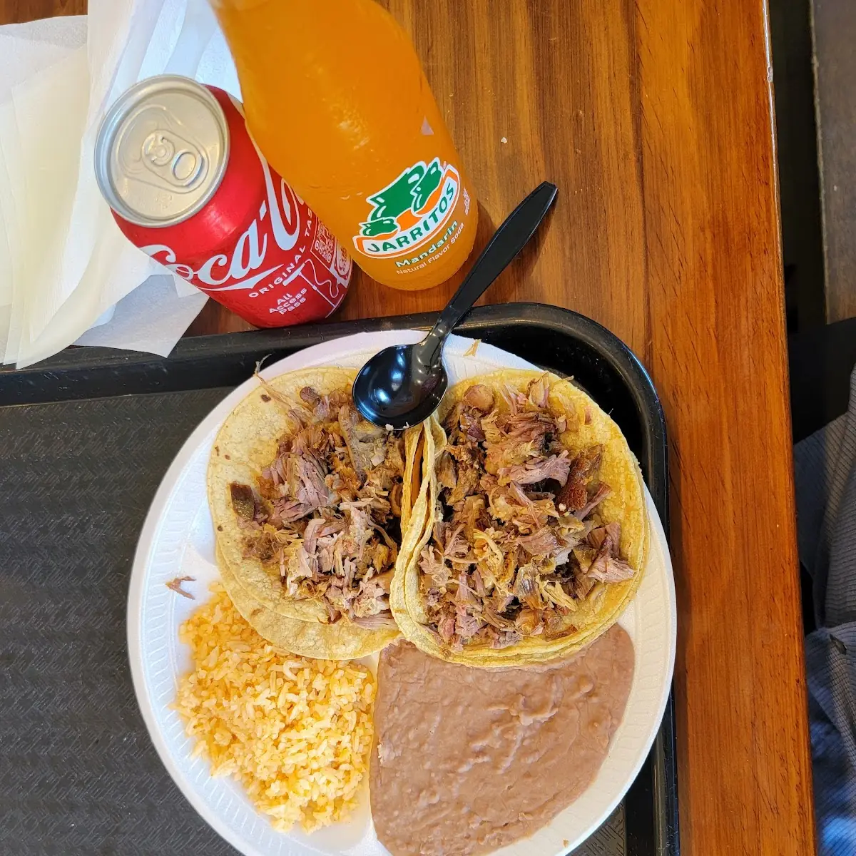 2 Combination Plate w Carnitas