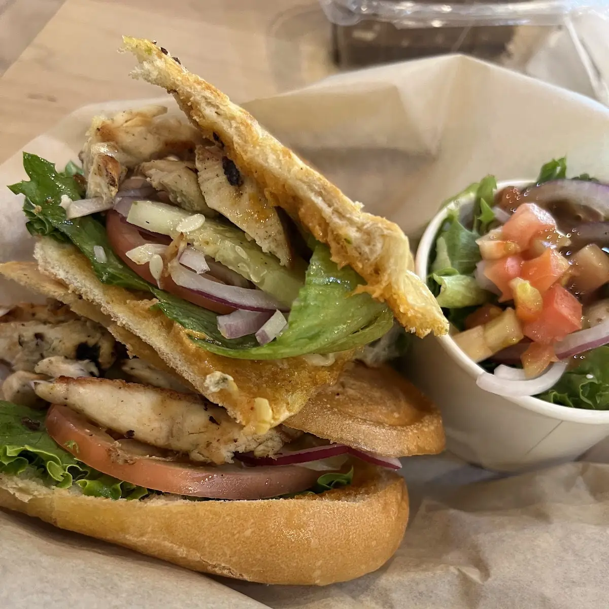 Chipotle Chicken Panini