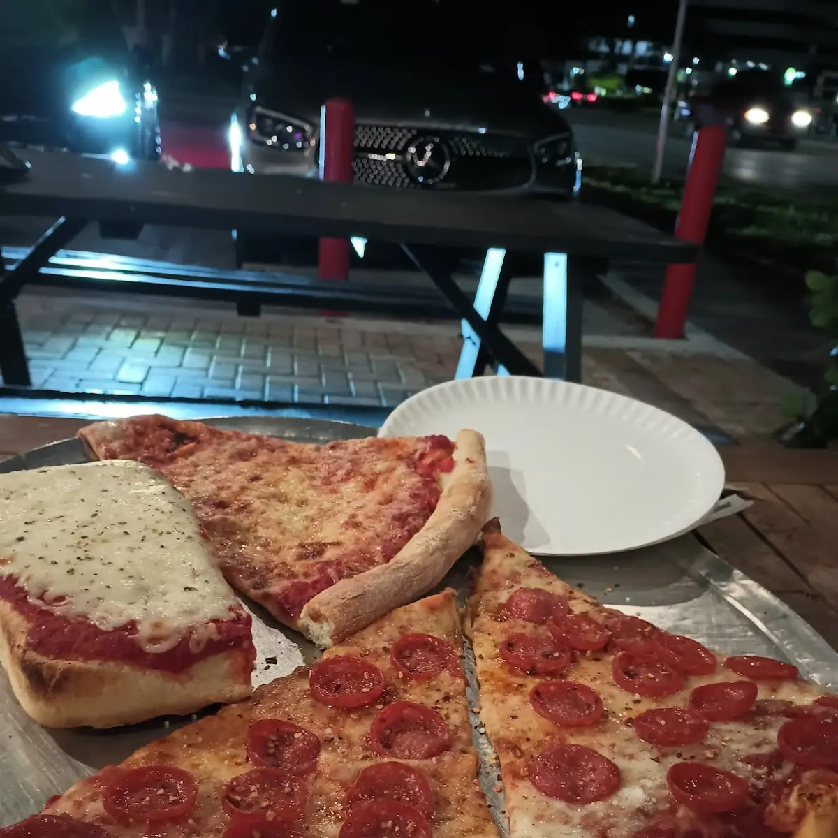 Round Pepperoni Thin Crust Pizza