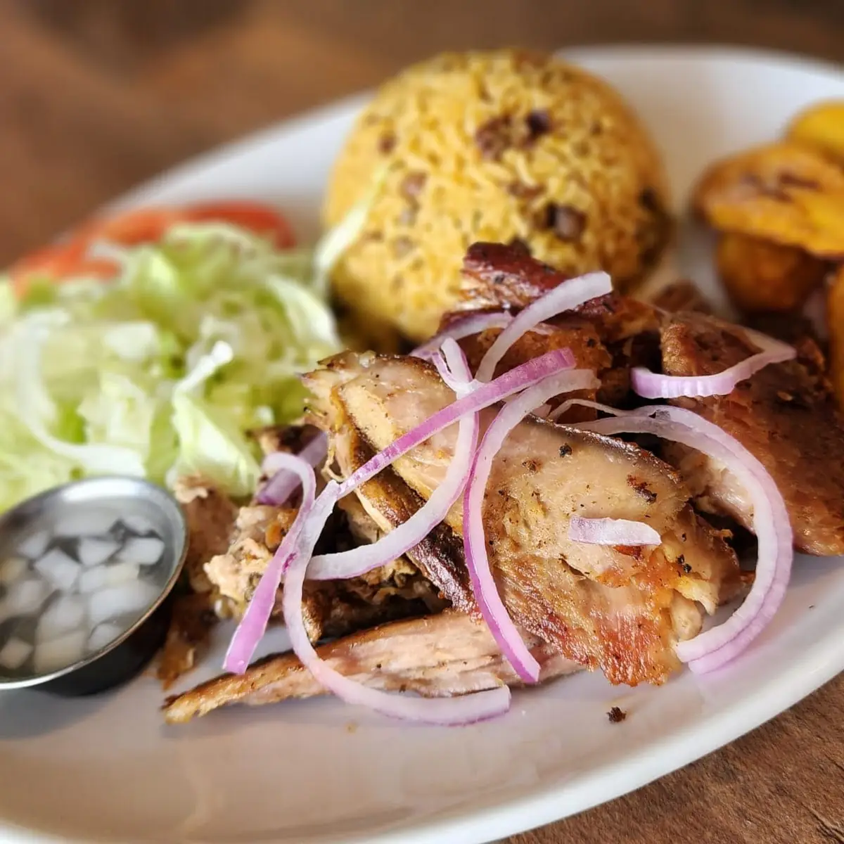Fried Pork Mofongo