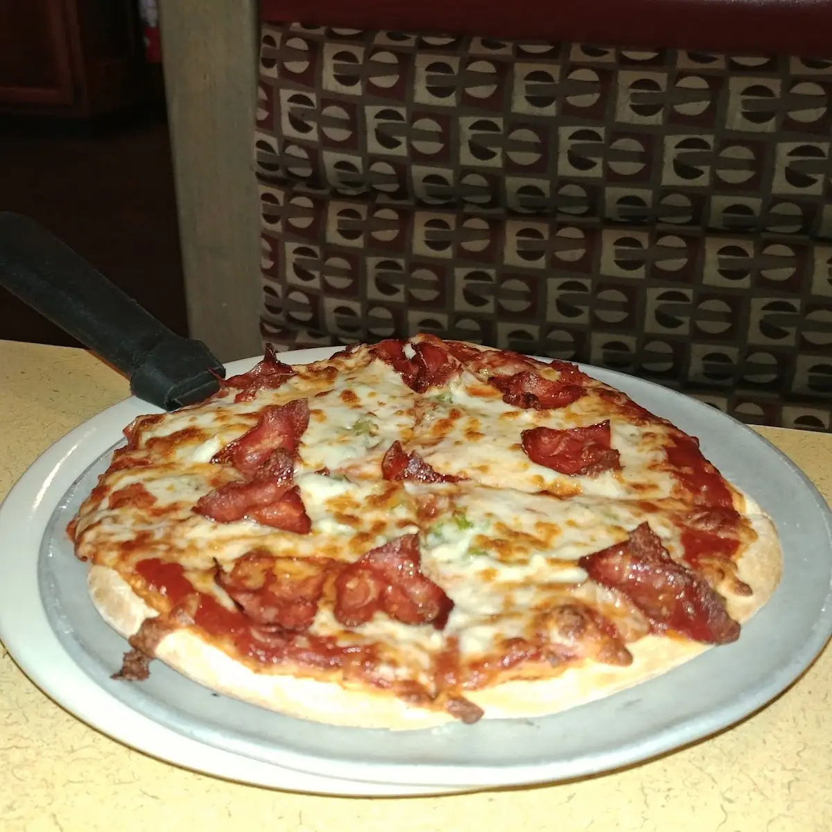 Create Your Own Pizza Cappicola and Green Peppers