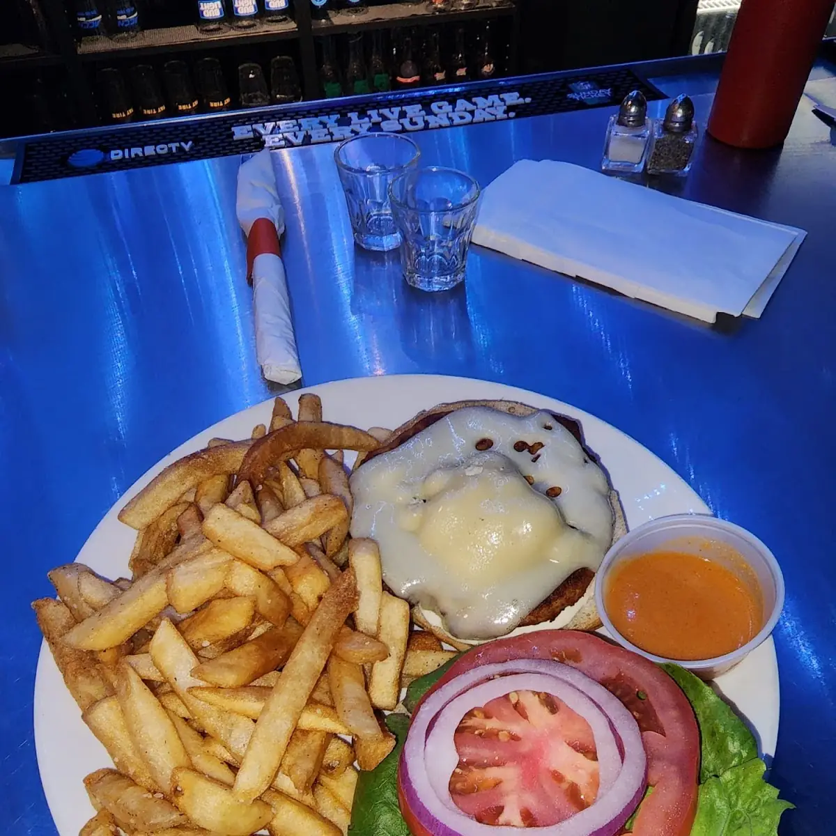 Buffalo Chicken Burger